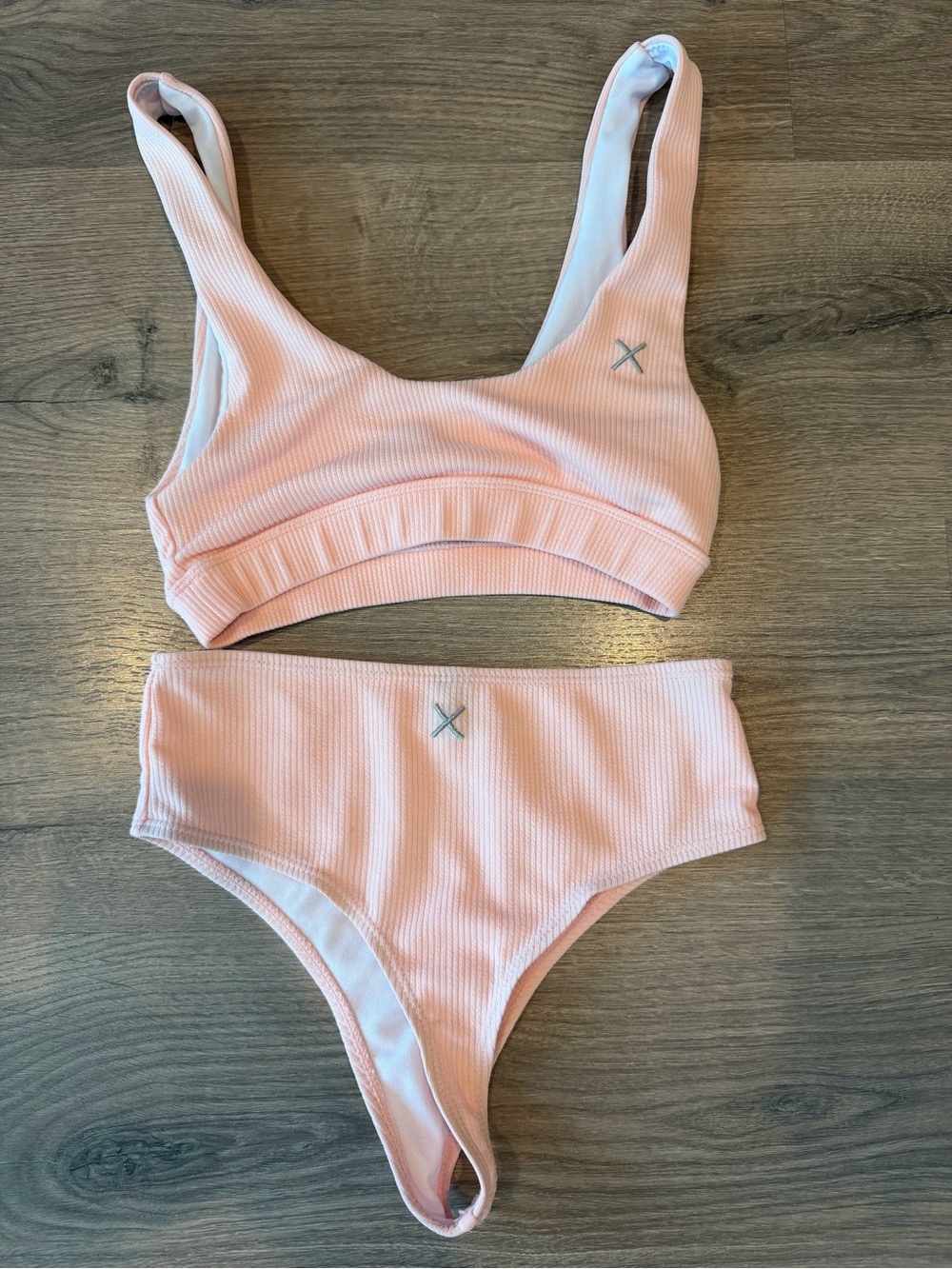 Boutine LA Light Pink High Rise Bikini
